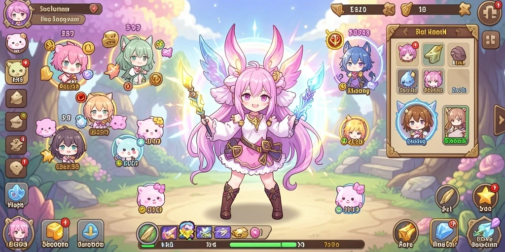 Screenshot memperlihatkan fitur bonus yang menggugah selera.