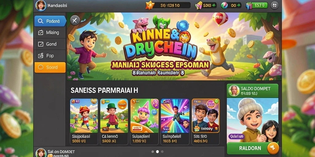 Grafis menarik yang meningkatkan pengalaman bermain.
