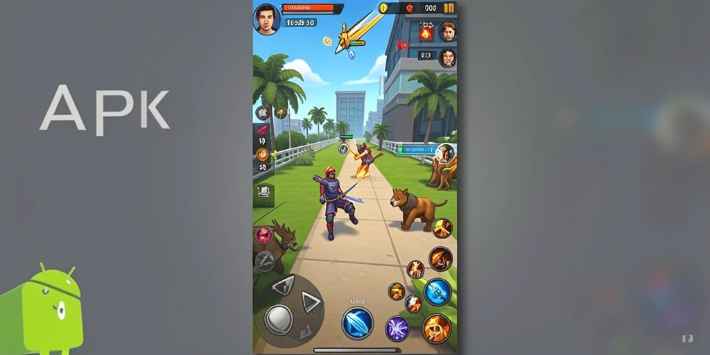 Fitur multiplayer memungkinkan Anda bermain bersama teman.