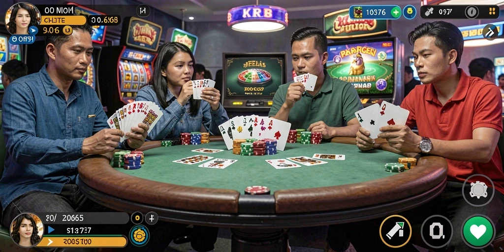 Berbagai pilihan permainan judi yang menarik.
